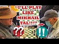 Filipino mikhail tal scares trash talker the great carlini vs papa cesar