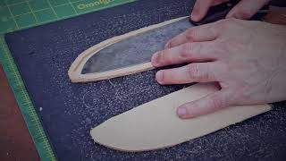 Corona Leather - Episode 3: Crafting a kitchen knife sheath