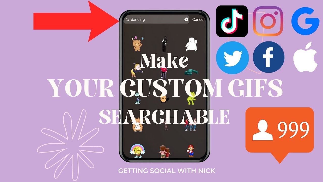 How to Make a Custom Subscribe GIF for , TikTok & Other Social Media