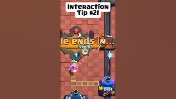 Interaction Tip 21: Firecracker VS Dart Goblin! #clashroyale #tipsandtricks #gaming
