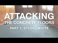 Removing carpet and adhesives from concrete attacking the concrete floors part 1