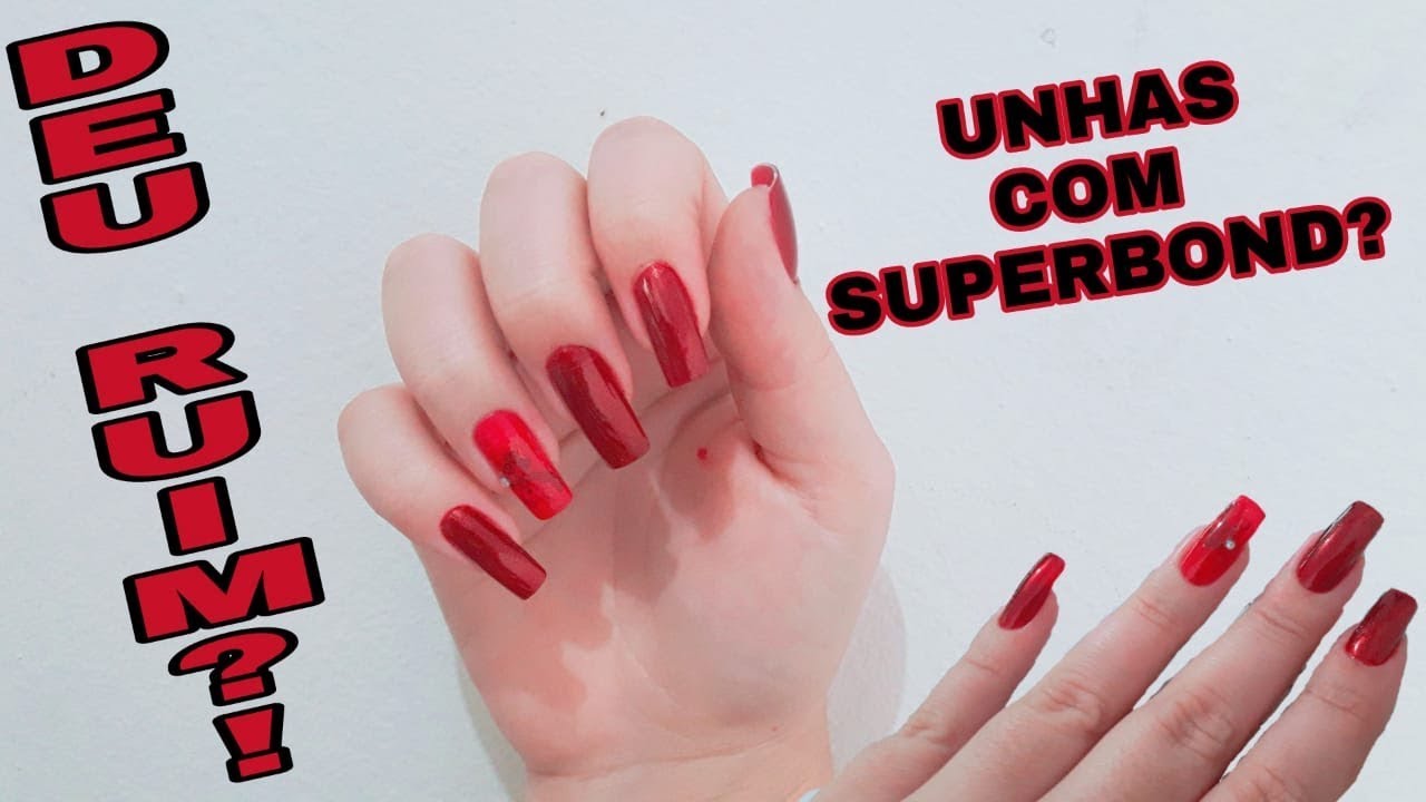 Como Tirar Unha Postica Colada Com Super Bonder