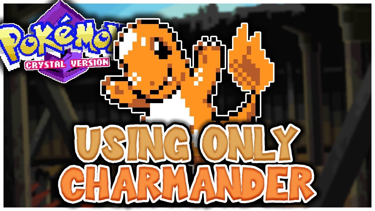 Can You BEAT Pokémon Crystal With ONLY A CHARMANDER?! (NO ITEMS IN