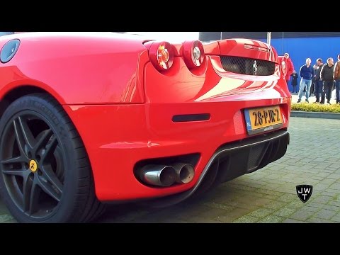 LOUD Ferrari F430 F1 W/ Custom Capristo Exhaust! REVVING & Accelerations!!