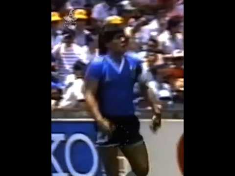 MARADONA was incomparable