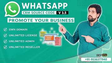 Whatsapp crm latest version source code | whatsapp crm 3.5 script download - 2025 #whatsappcrm