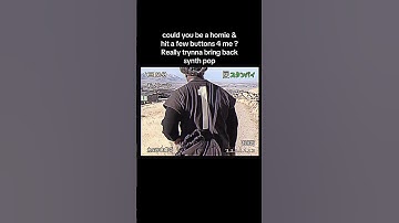 This is a petition to bring back synth pop #synthpop #musician