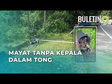 Mayat Wanita Bogel Ditemui Dikerat Dalam Tong Sampah