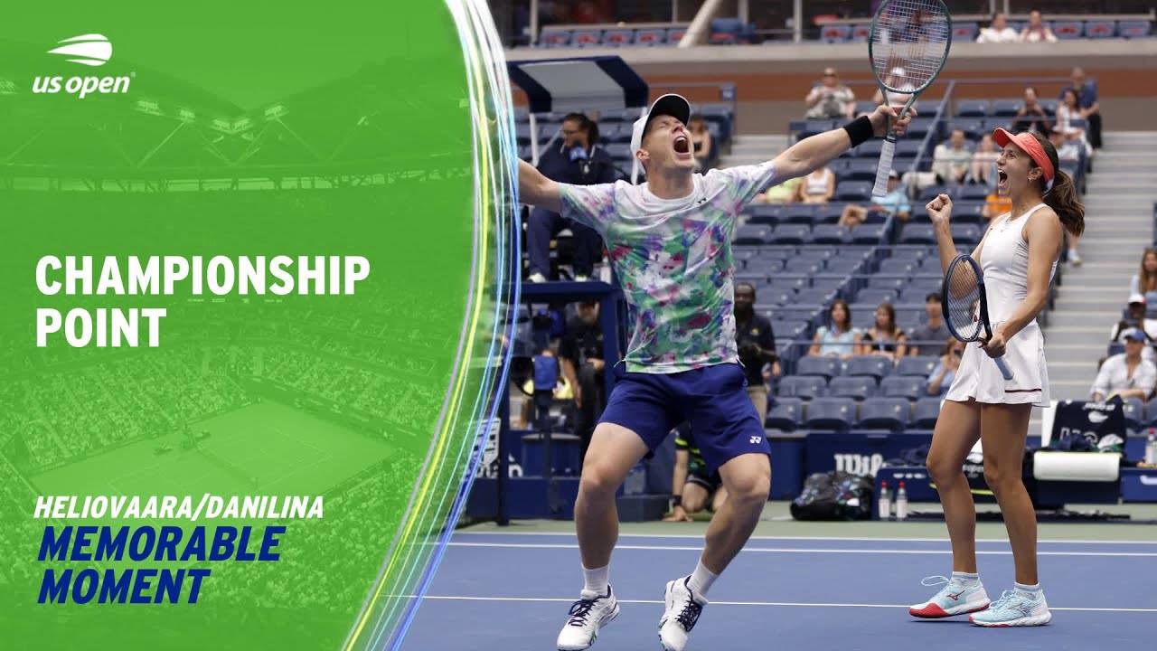 Championship Point | Heliovaara/Danilina Win the Mixed Doubles Title | 2023 US Open