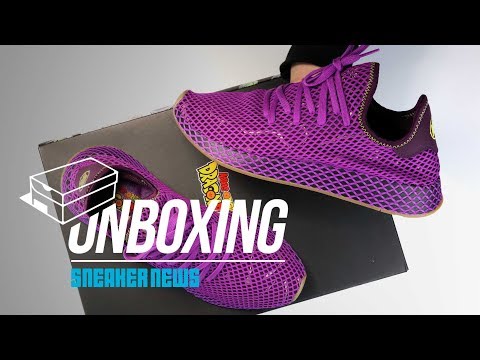 adidas Dragon Ball Z Deerupt "Son Gohan" Unboxing + Review - YouTube