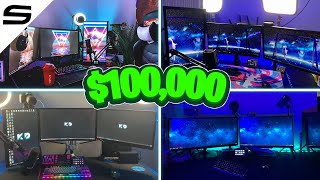 Team Synergy Gaming Setup Tours Part 2! ($100,000)