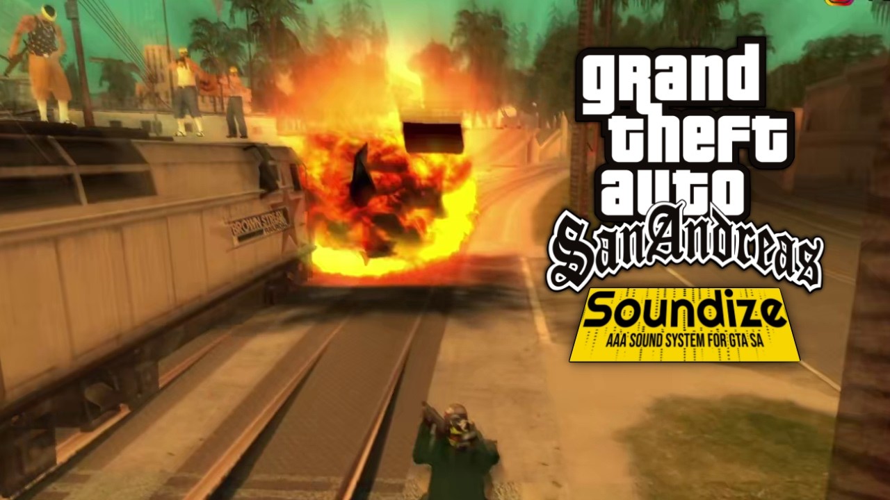 GTA San Andreas Soundized | Wrong Side of The Tracks
