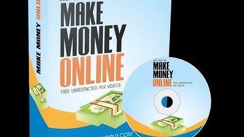 Free PLR Videos - How To Make money Online PLR Video Course
