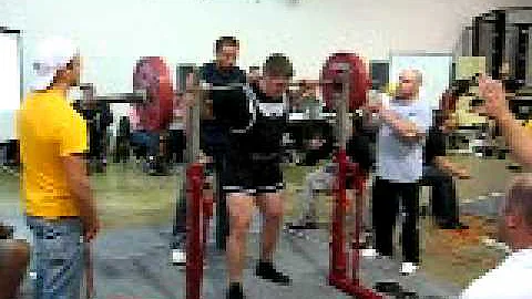 USAPL State Meet Steve Wilczewski 1st Squat attemp...