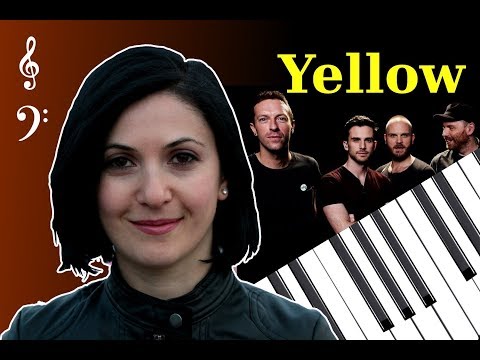 Coldplay Yellow Piano Cover with free Music Sheets