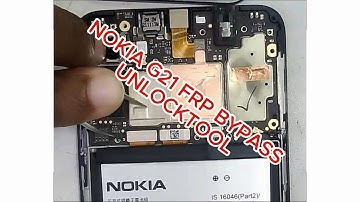NOKIA G21 FRP BYPASS UNLOCKTOOL