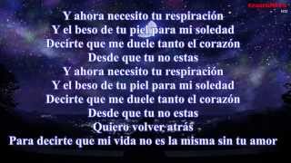 Video thumbnail of "Chayanne - Tu Respiración (LETRA)"