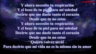 Chayanne - Tu Respiración (LETRA)