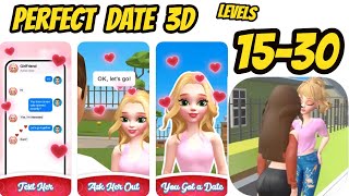 Perfect Date 3D Game All Levels 15-30 Gameplay Walkthrough (Android-iOS) screenshot 5