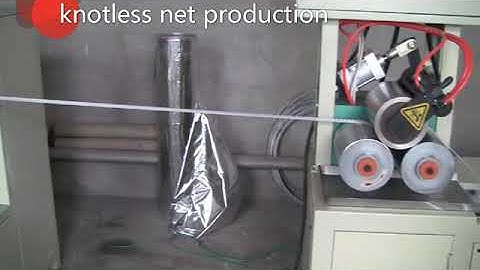 Mesh knotless net machine,mesh knotless net production line