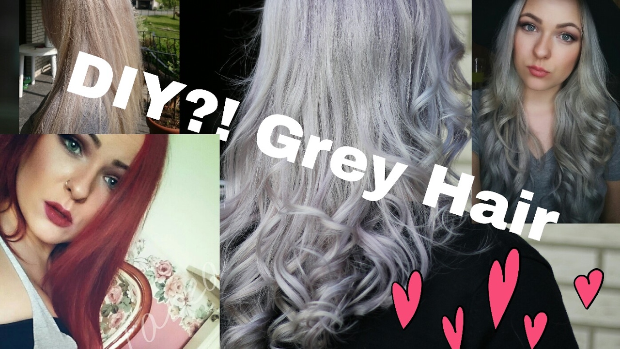 Haare elumen graue Grau Bild: