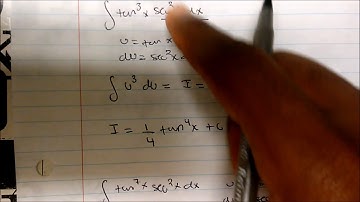 Integrals of Tan^mx Sec^nx When M and N Are Even & Odd