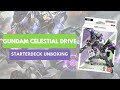 Gundam TCG Starterdeck ST07 Celestial Drive Unboxing!