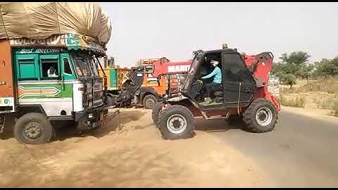 Power of made in India Manitou MXT Telehandler
