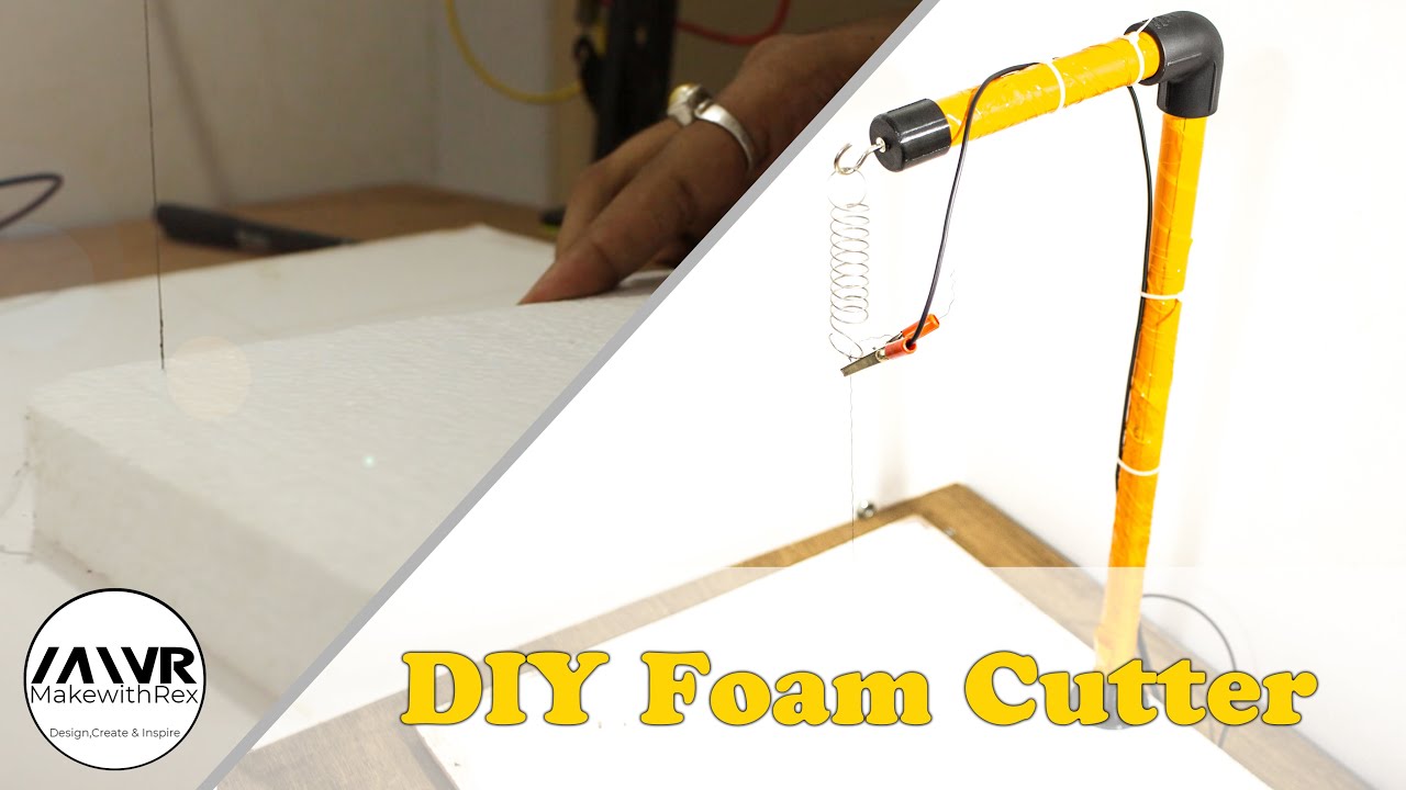 DIY Hot Wire Foam Cutter for handicraft in 20 minutes 