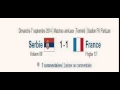 Serbie-France en direct - Equipe de France - Football -