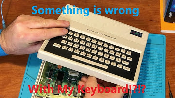 TRS 80 MC 10 Keyboard Repair