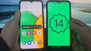 Como actualizar android 14 samsung a03 core | Como instalar android 14 en samsung a03 core screenshot 4