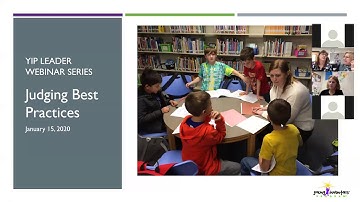 YIP Leader Webinar: Judging Best Practices 2019-2020