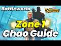 BATTLEWORLD ZONE 1 SUPER EASY CHAOS NODE GUIDE GAMEPLAY 