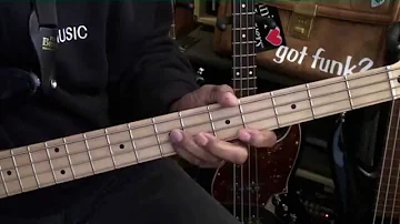 How To Play BRICK HOUSE Commodores  On Bass Guitar Lesson FUNK BAG @EricBlackmonGuitar