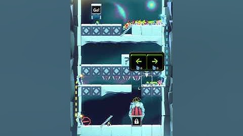 Lemmings. World 14 - Ice Sculpture. Level W 67-40. Walkthrough.