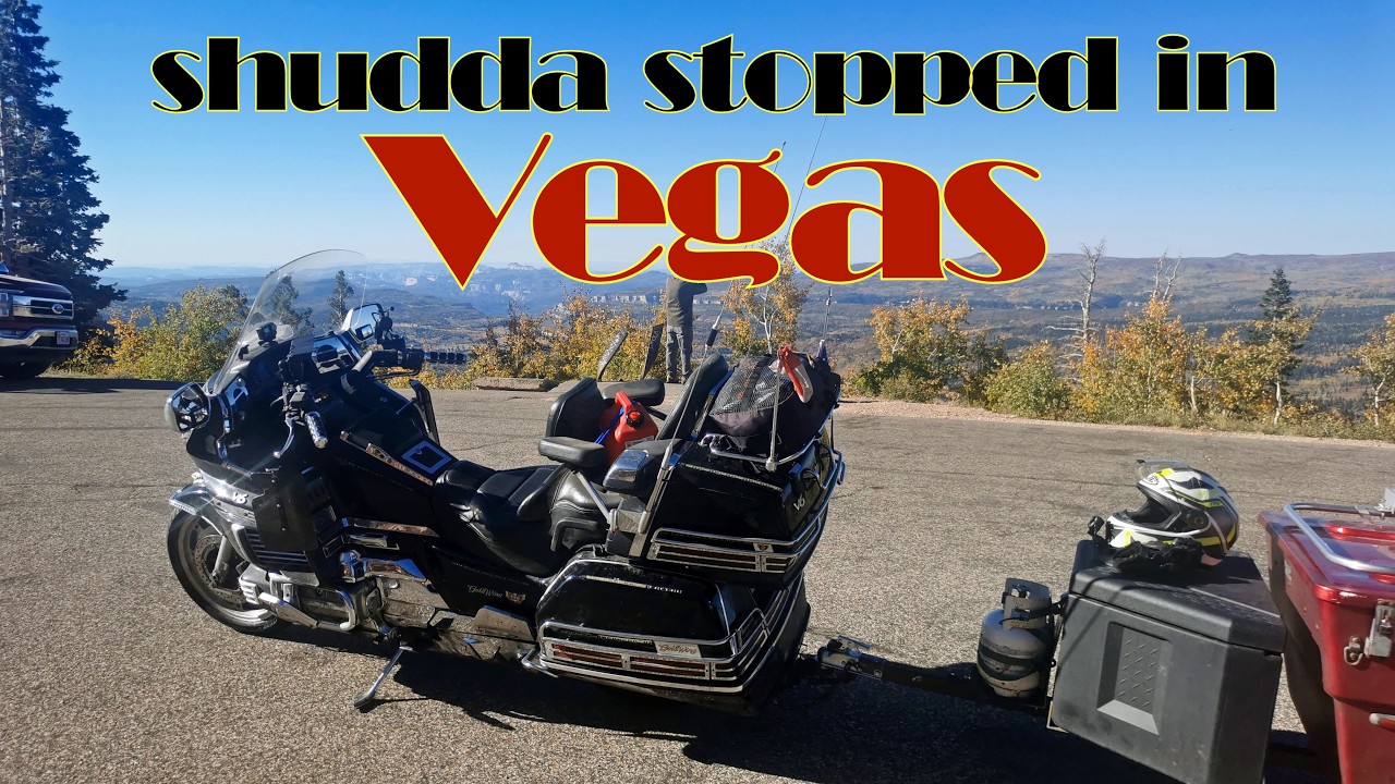 Old Guy, an old Goldwing and an old Mini Mate – Shudda Stopped in Vegas – Crash in Utah -  2026 Ep 6