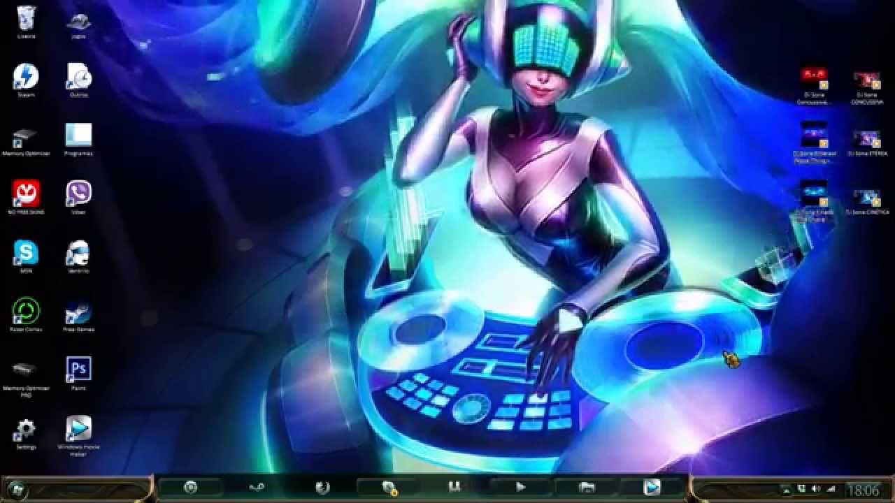 Dj Sona Animated Wallpaper Download Turorial YouTube