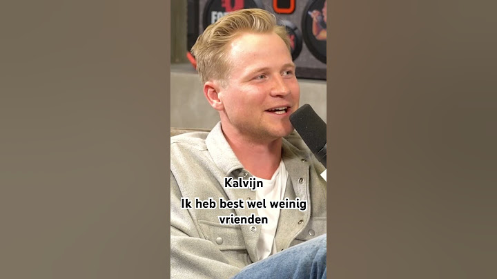 YouTuber Kalvijn: ‘Ik heb best wel weinig vrienden’ #shorts #realtalk