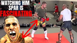 The CRAZY Thing About Watching Alex Pereira Spar