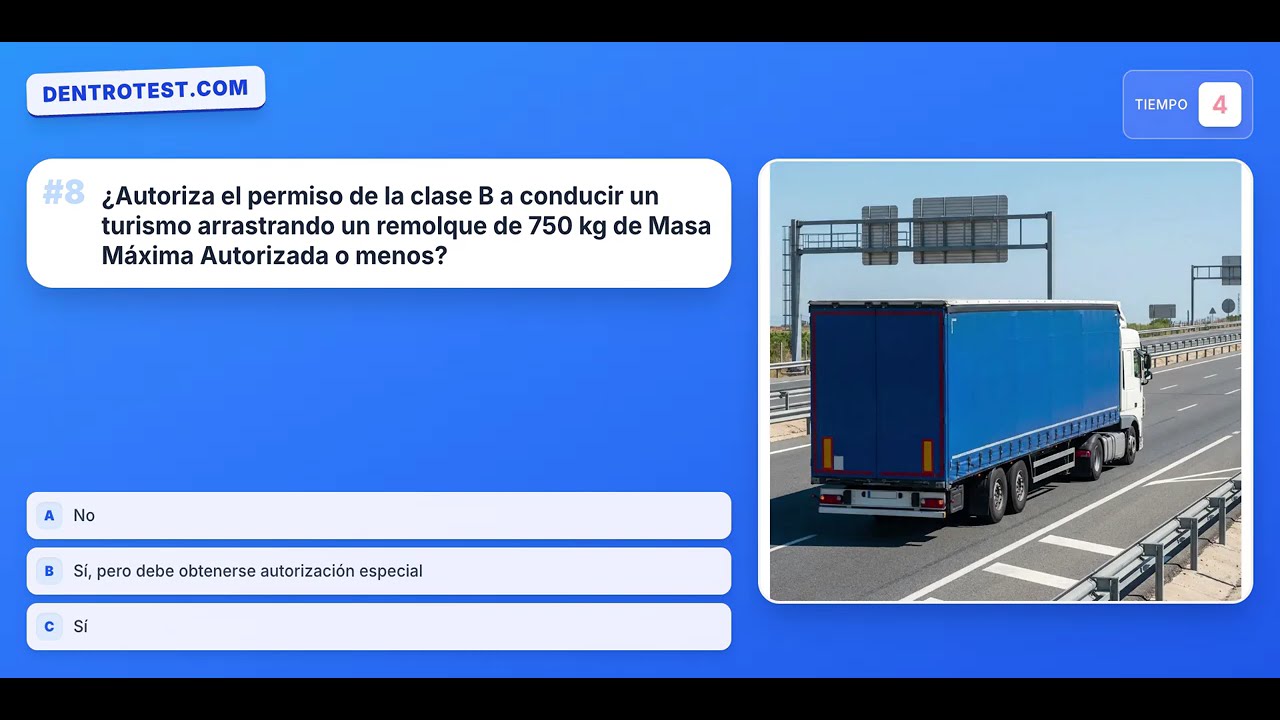 Test DGT 2026 🚗 Permiso B | Normativa, Seguros y Puntos