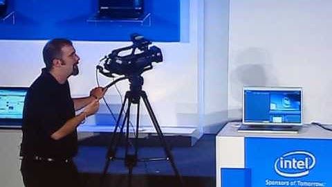 Intel Thunderbolt Demo at Computex 2011