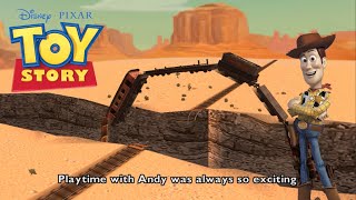 Toy Story 3 The Videogame Walkthrough Chapter 1 Train Rescue 4K 60 Fps