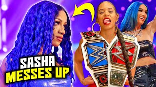 SASHA MESSED UP! Bianca Belair FINALLY Selects Sasha Banks But With BIG TWIST? (WWE Smackdown)