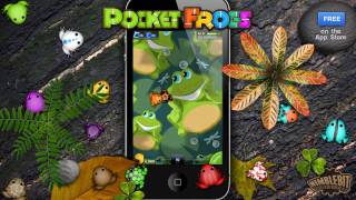 Pocket Frogs, a free game for iPhone, iPad and iPod Touch screenshot 1