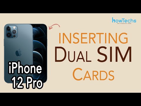 वीडियो: 2 सिम कार्ड कैसे स्थापित करें