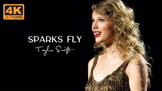 [4K] Taylor Swift - Sparks Fly (Speak Now World Tour, 2011)