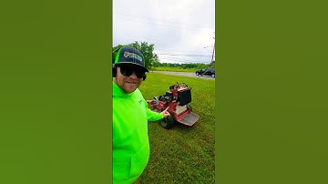 How To Operate STAND ON MOWERS! #shorts