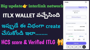 Interlink network ITLX wallet update||how to create full explained|| #itlg #itl #itlx #interlink #pi