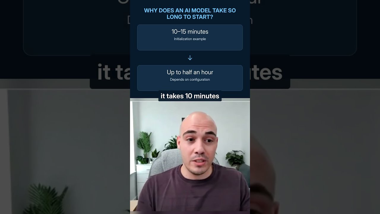 Why AI Models Can Take Minutes to Start #AIInfrastructure #GPU #MLOps #KubernetesBytes #Shorts